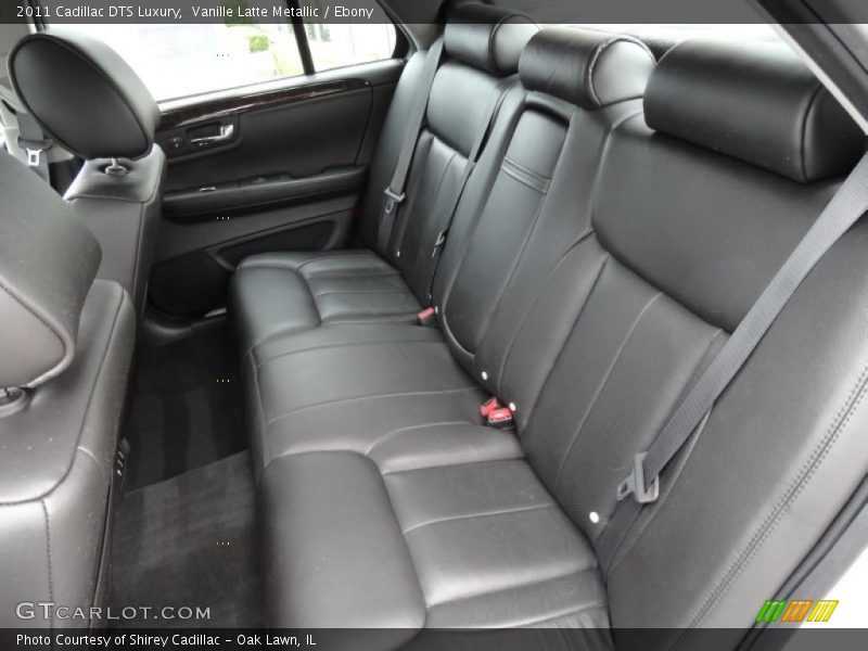 Rear Seat of 2011 DTS Luxury