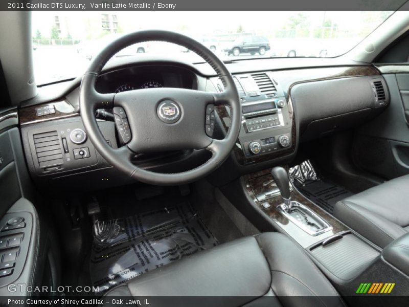 Ebony Interior - 2011 DTS Luxury 