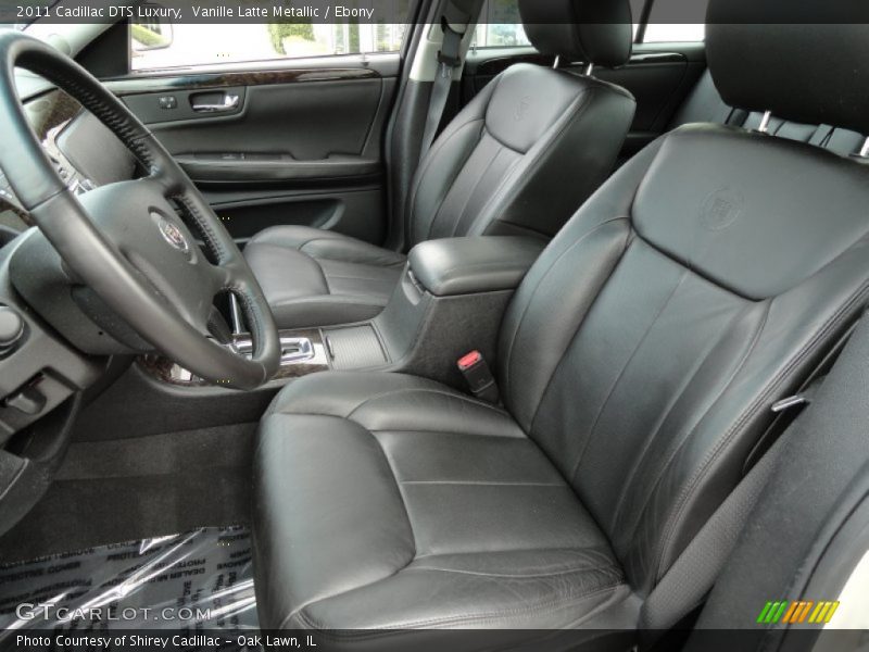 Front Seat of 2011 DTS Luxury