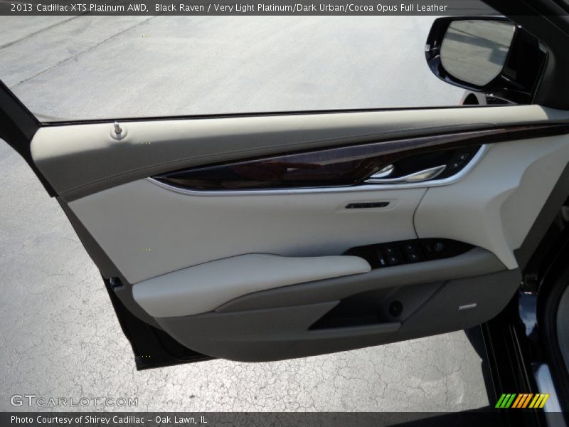 Black Raven / Very Light Platinum/Dark Urban/Cocoa Opus Full Leather 2013 Cadillac XTS Platinum AWD