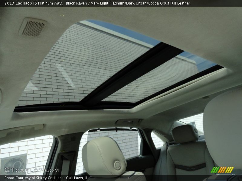 Sunroof of 2013 XTS Platinum AWD