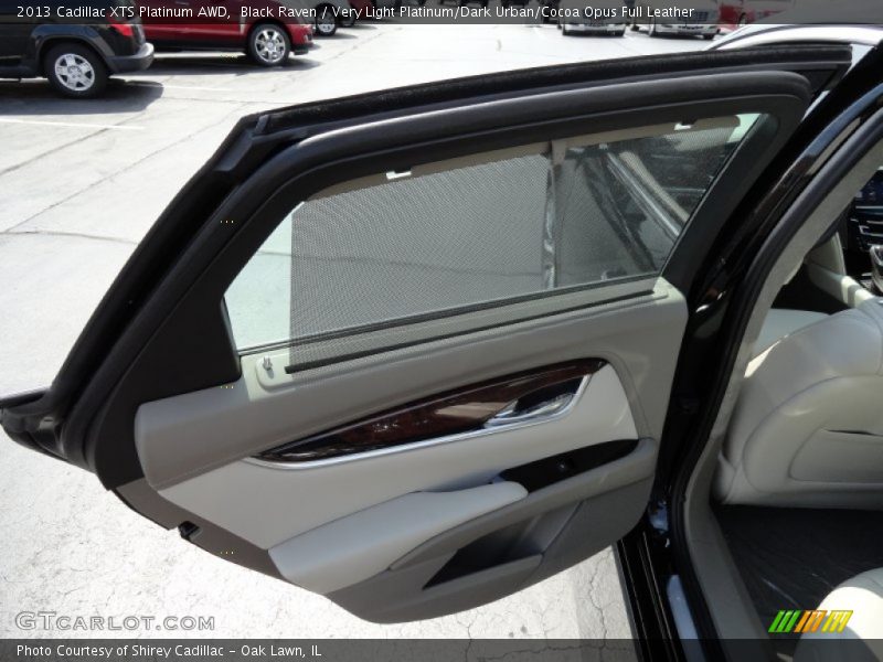 Black Raven / Very Light Platinum/Dark Urban/Cocoa Opus Full Leather 2013 Cadillac XTS Platinum AWD