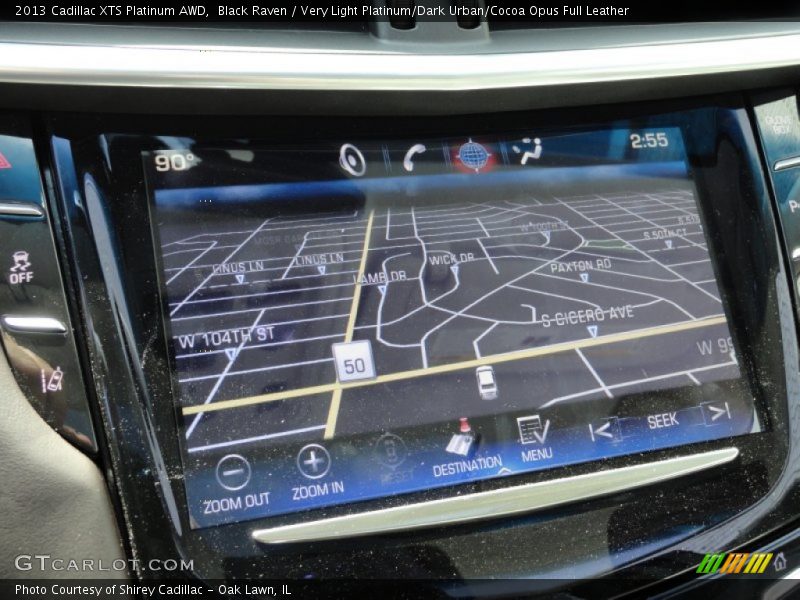 Navigation of 2013 XTS Platinum AWD