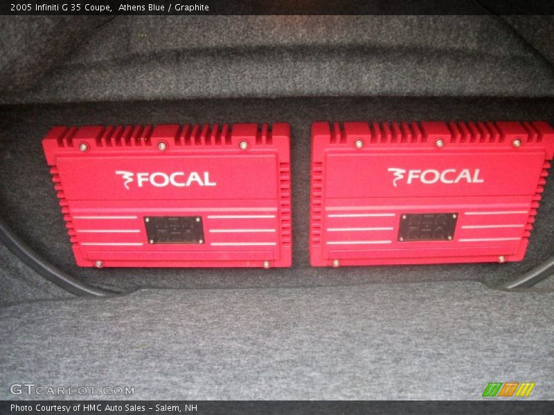 Athens Blue / Graphite 2005 Infiniti G 35 Coupe