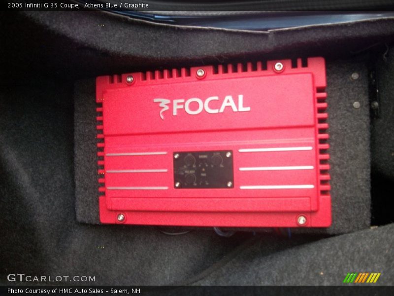 Athens Blue / Graphite 2005 Infiniti G 35 Coupe