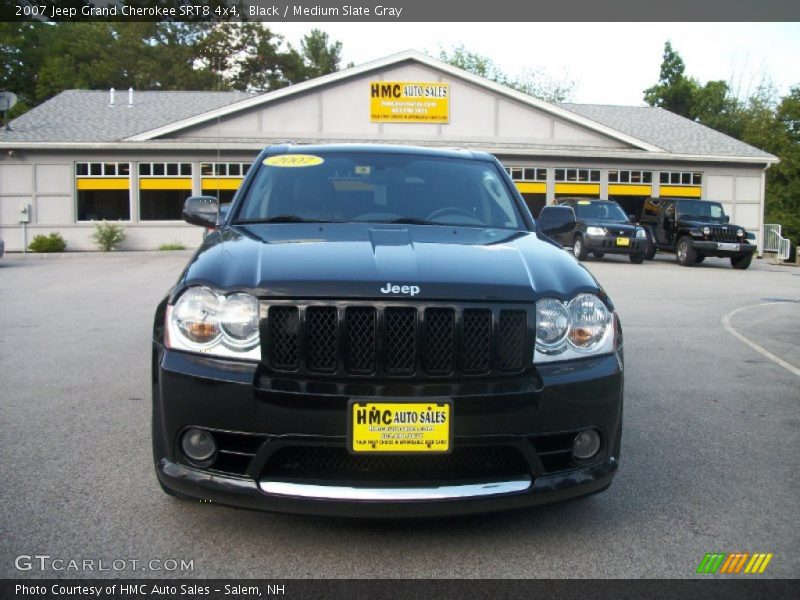 Black / Medium Slate Gray 2007 Jeep Grand Cherokee SRT8 4x4