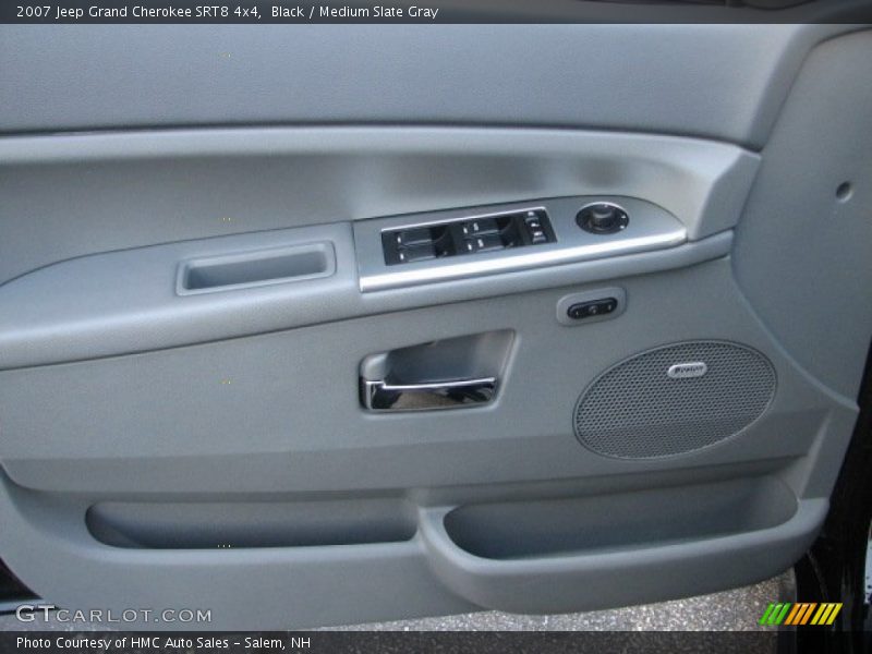 Black / Medium Slate Gray 2007 Jeep Grand Cherokee SRT8 4x4