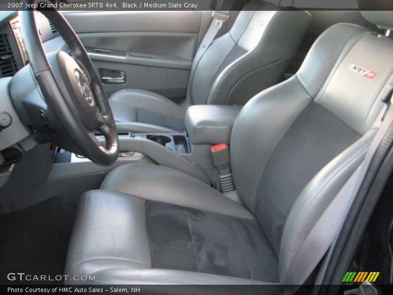 Front Seat of 2007 Grand Cherokee SRT8 4x4