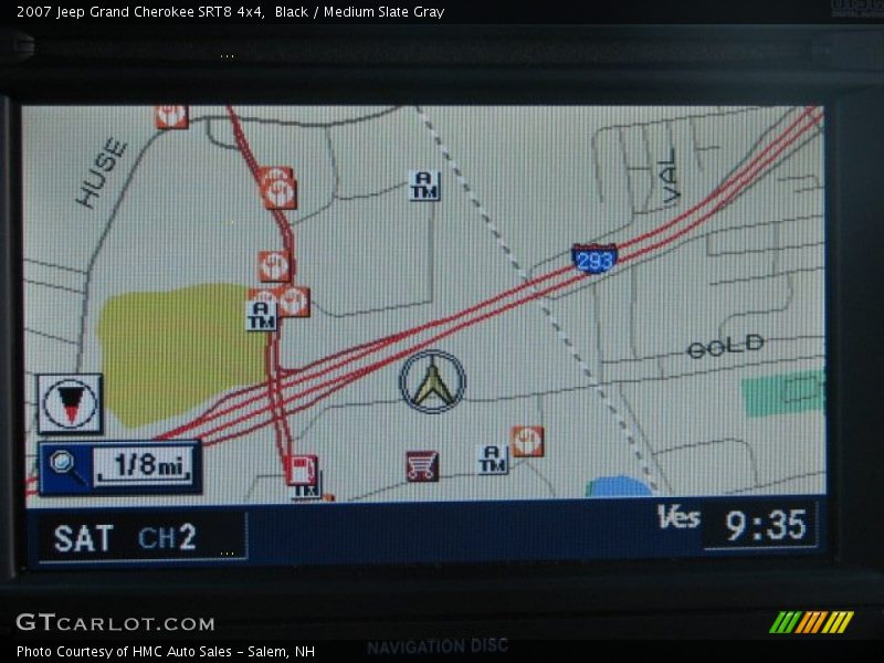 Navigation of 2007 Grand Cherokee SRT8 4x4