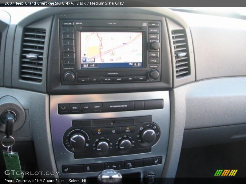 Controls of 2007 Grand Cherokee SRT8 4x4