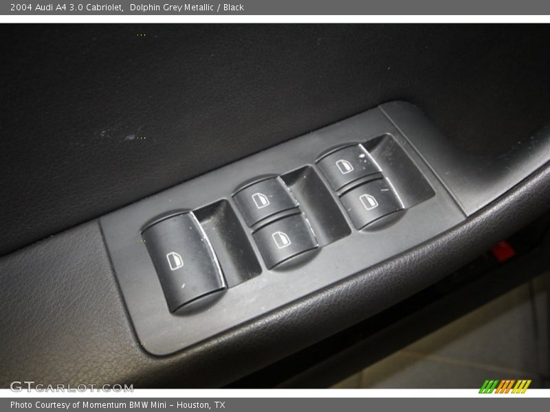 Dolphin Grey Metallic / Black 2004 Audi A4 3.0 Cabriolet