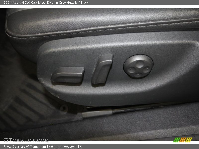 Dolphin Grey Metallic / Black 2004 Audi A4 3.0 Cabriolet