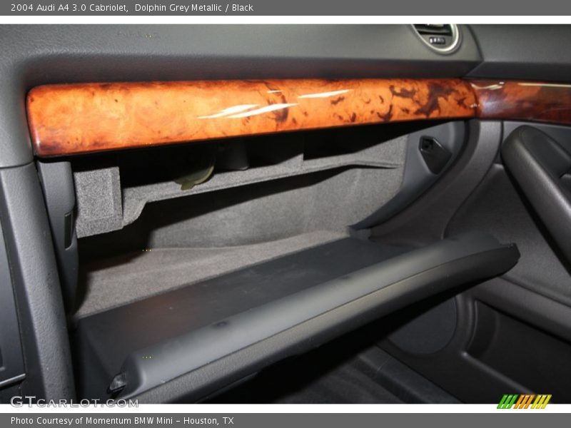 Dolphin Grey Metallic / Black 2004 Audi A4 3.0 Cabriolet