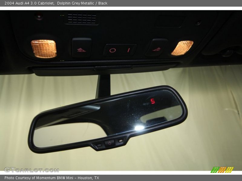 Dolphin Grey Metallic / Black 2004 Audi A4 3.0 Cabriolet