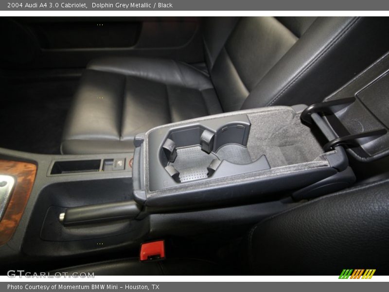 Dolphin Grey Metallic / Black 2004 Audi A4 3.0 Cabriolet