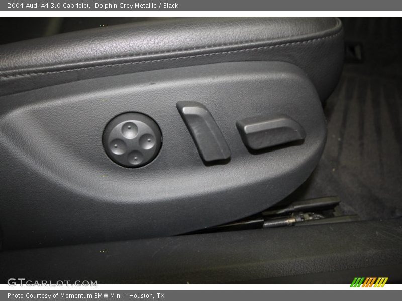Dolphin Grey Metallic / Black 2004 Audi A4 3.0 Cabriolet