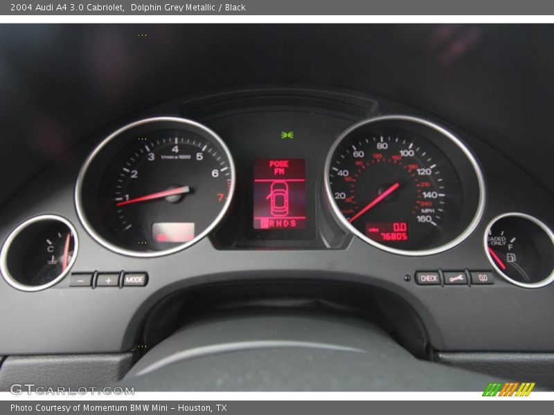  2004 A4 3.0 Cabriolet 3.0 Cabriolet Gauges