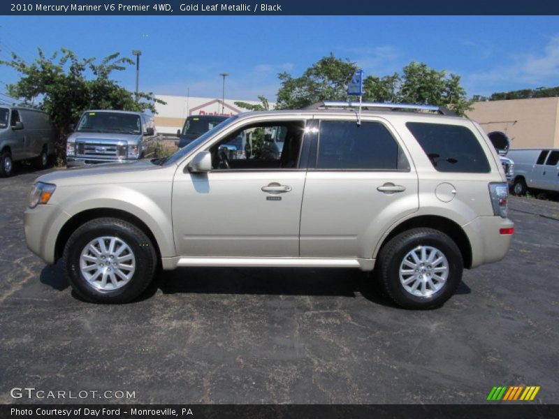  2010 Mariner V6 Premier 4WD Gold Leaf Metallic