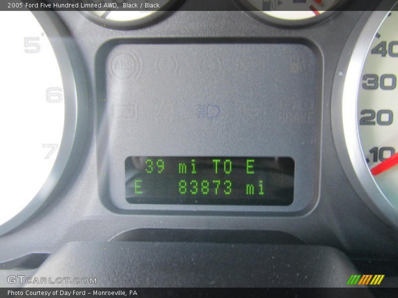 Black / Black 2005 Ford Five Hundred Limited AWD