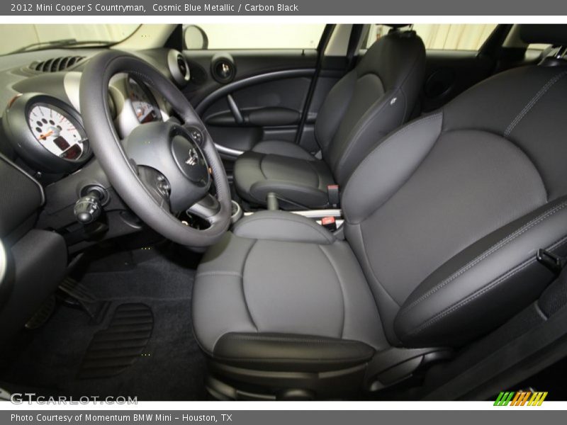 Cosmic Blue Metallic / Carbon Black 2012 Mini Cooper S Countryman