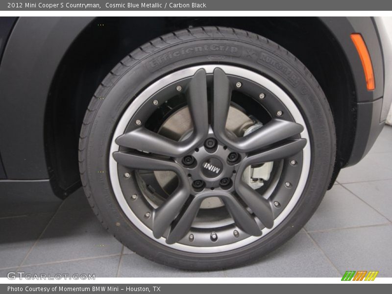 Cosmic Blue Metallic / Carbon Black 2012 Mini Cooper S Countryman