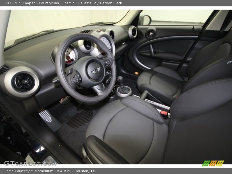 Cosmic Blue Metallic / Carbon Black 2012 Mini Cooper S Countryman