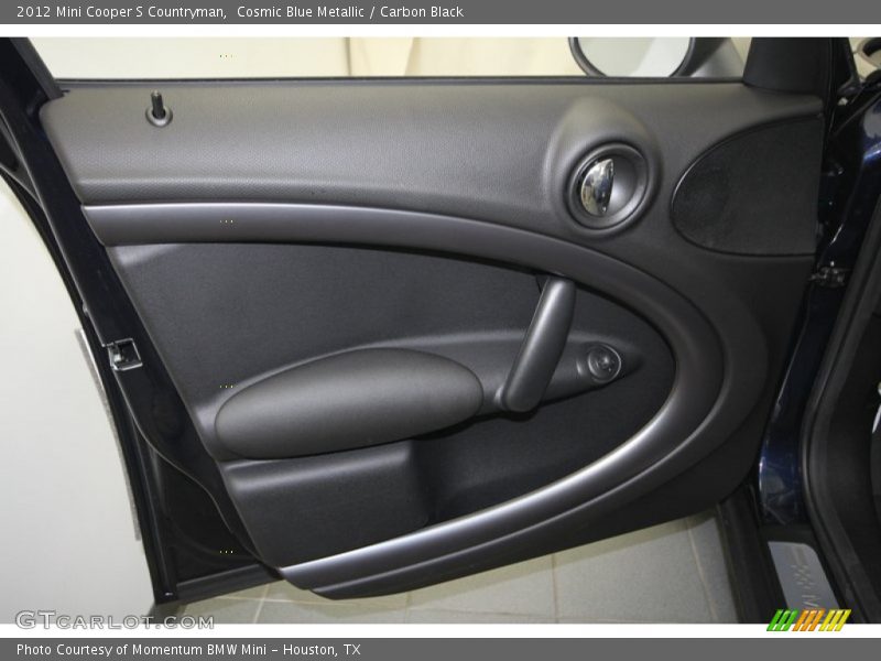 Cosmic Blue Metallic / Carbon Black 2012 Mini Cooper S Countryman