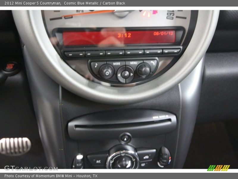 Cosmic Blue Metallic / Carbon Black 2012 Mini Cooper S Countryman