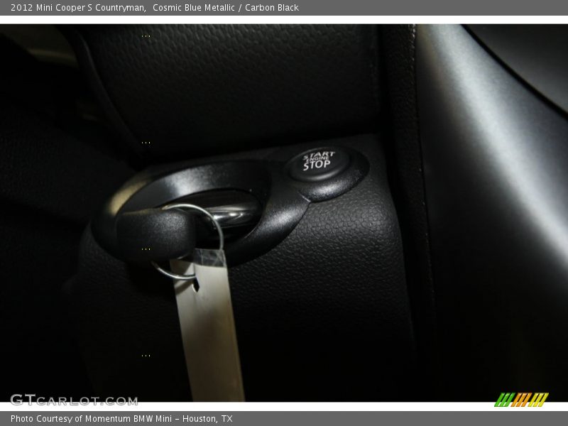Cosmic Blue Metallic / Carbon Black 2012 Mini Cooper S Countryman