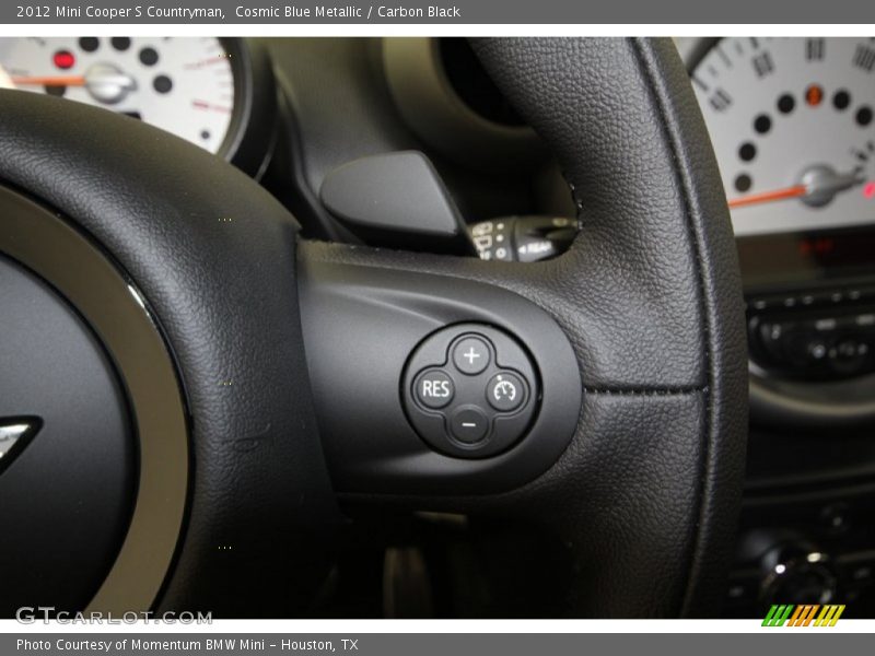 Cosmic Blue Metallic / Carbon Black 2012 Mini Cooper S Countryman