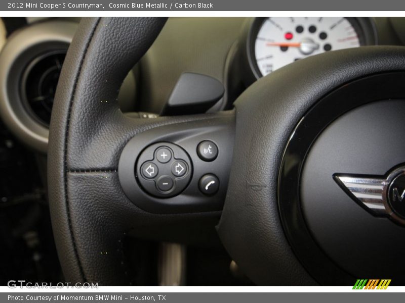 Cosmic Blue Metallic / Carbon Black 2012 Mini Cooper S Countryman