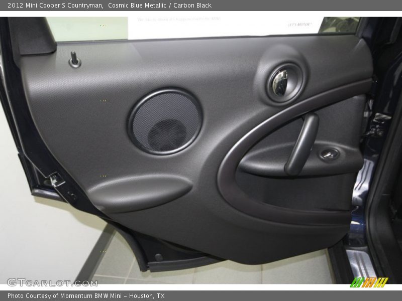 Cosmic Blue Metallic / Carbon Black 2012 Mini Cooper S Countryman