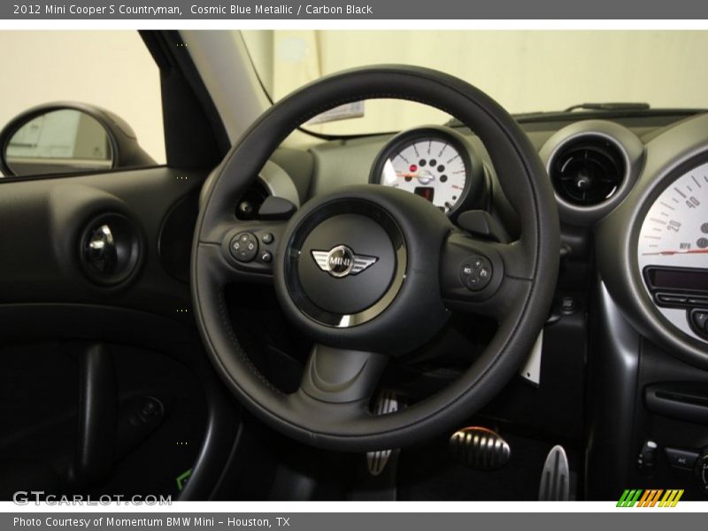 Cosmic Blue Metallic / Carbon Black 2012 Mini Cooper S Countryman