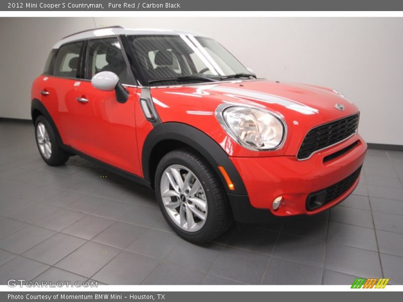 Pure Red / Carbon Black 2012 Mini Cooper S Countryman