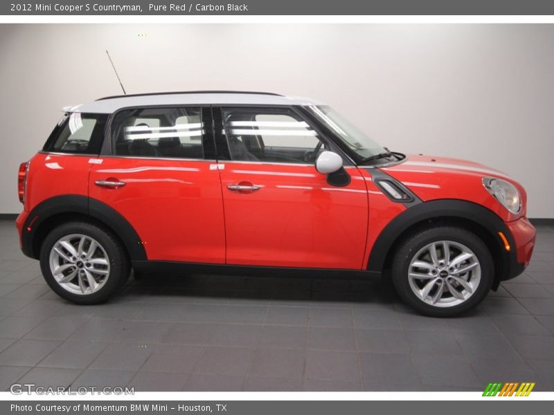 Pure Red / Carbon Black 2012 Mini Cooper S Countryman
