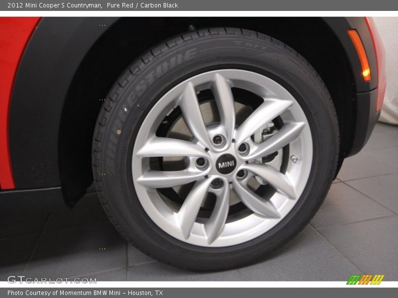 Pure Red / Carbon Black 2012 Mini Cooper S Countryman