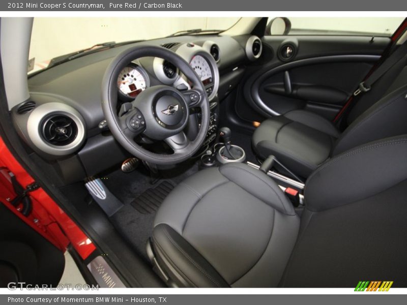 Pure Red / Carbon Black 2012 Mini Cooper S Countryman