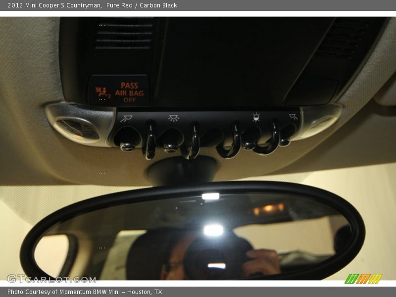Pure Red / Carbon Black 2012 Mini Cooper S Countryman