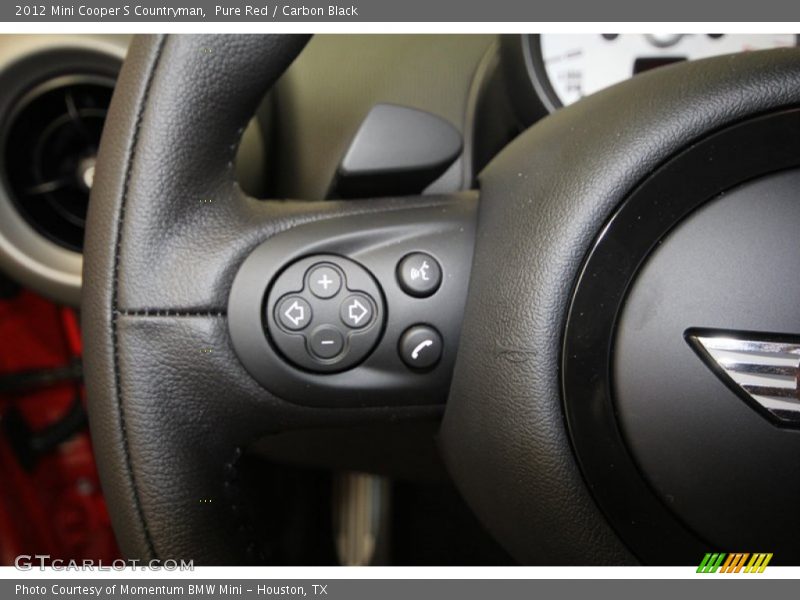 Pure Red / Carbon Black 2012 Mini Cooper S Countryman