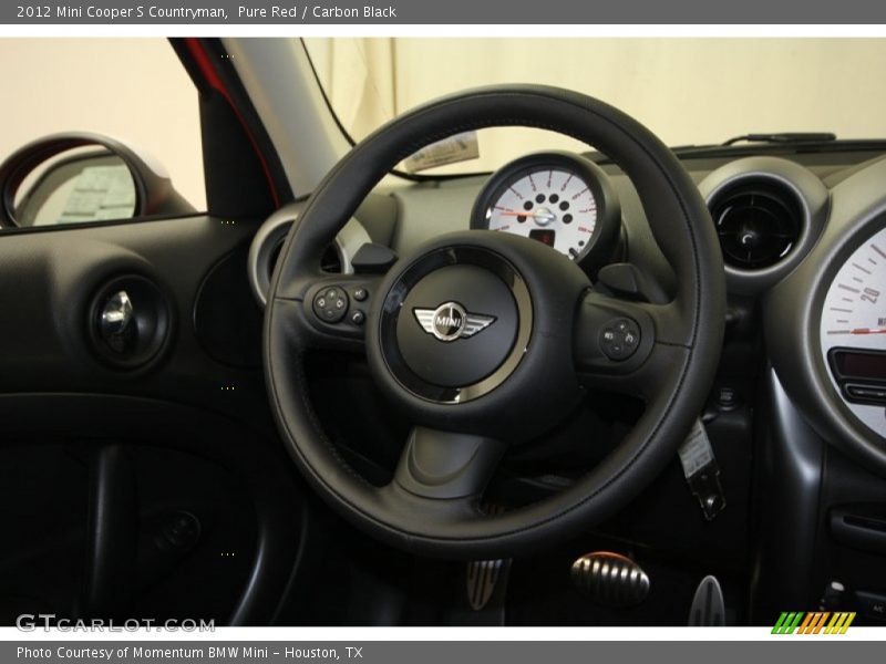 Pure Red / Carbon Black 2012 Mini Cooper S Countryman