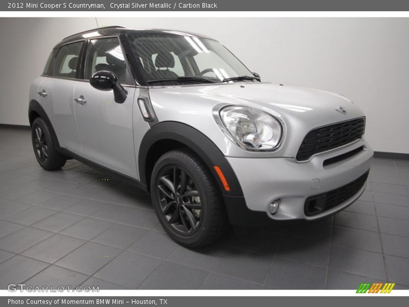 Crystal Silver Metallic / Carbon Black 2012 Mini Cooper S Countryman