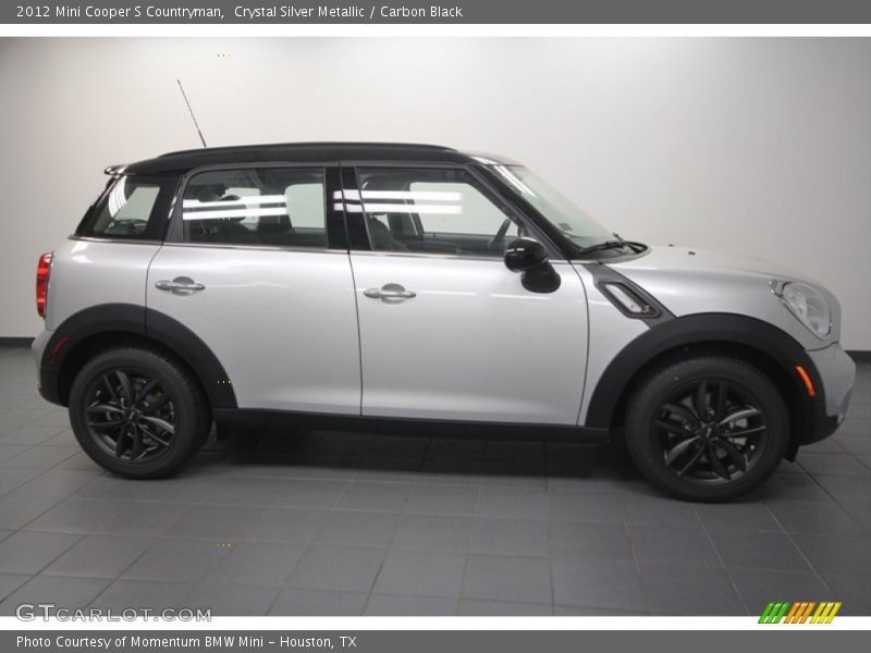 Crystal Silver Metallic / Carbon Black 2012 Mini Cooper S Countryman