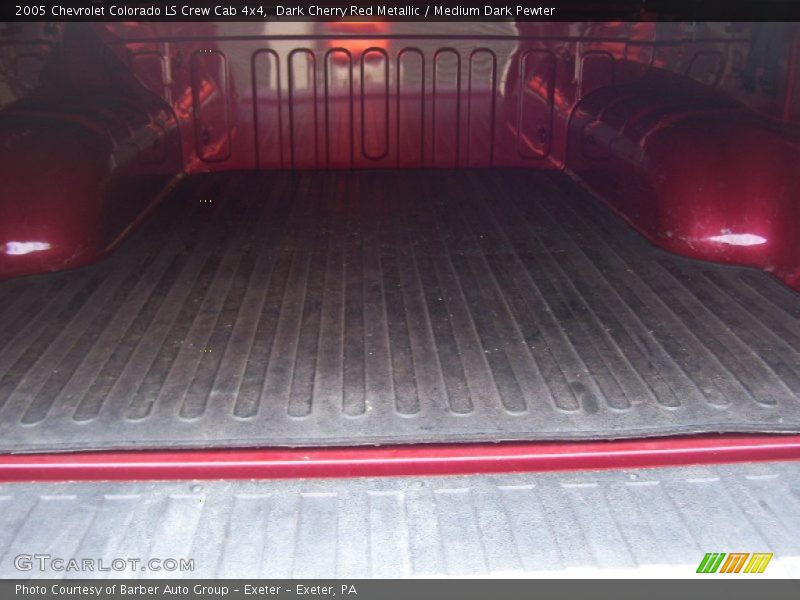Dark Cherry Red Metallic / Medium Dark Pewter 2005 Chevrolet Colorado LS Crew Cab 4x4