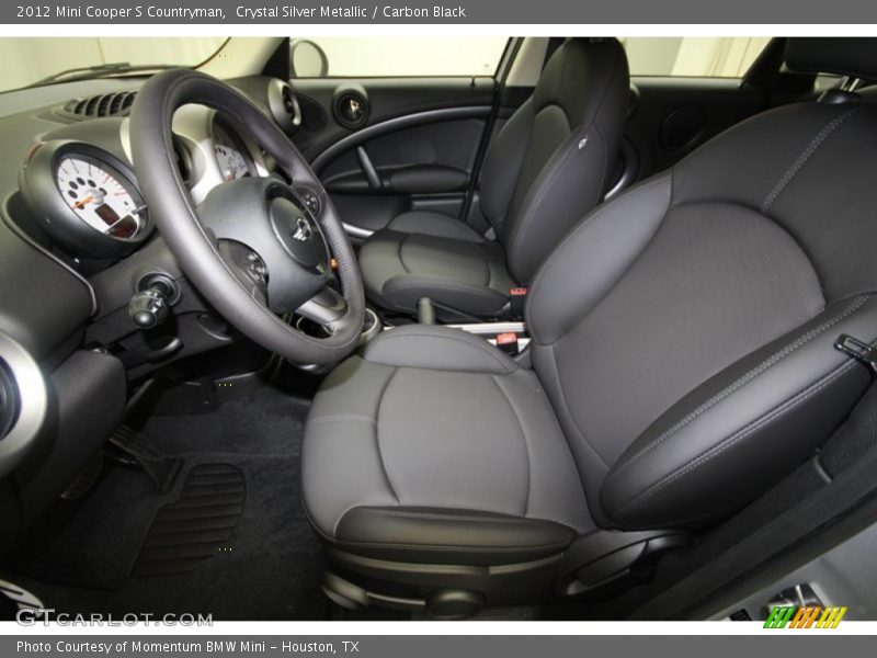 Crystal Silver Metallic / Carbon Black 2012 Mini Cooper S Countryman