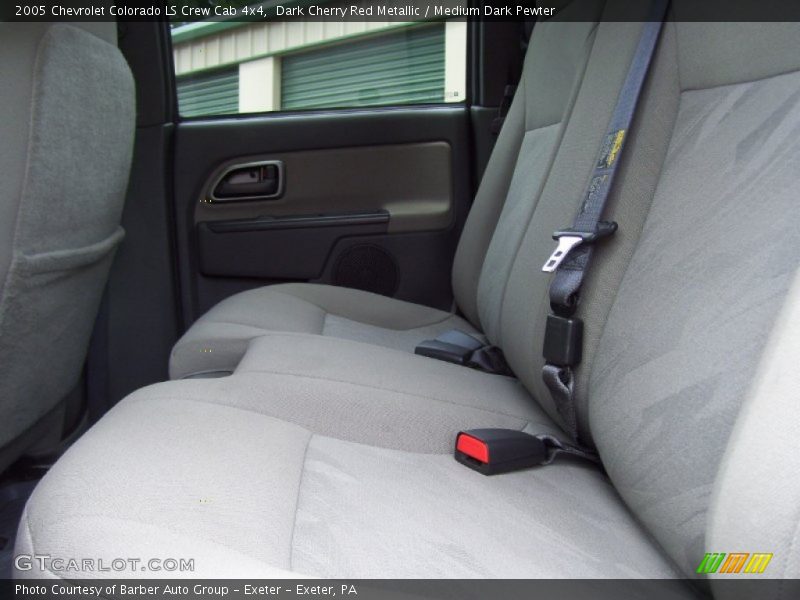 Dark Cherry Red Metallic / Medium Dark Pewter 2005 Chevrolet Colorado LS Crew Cab 4x4