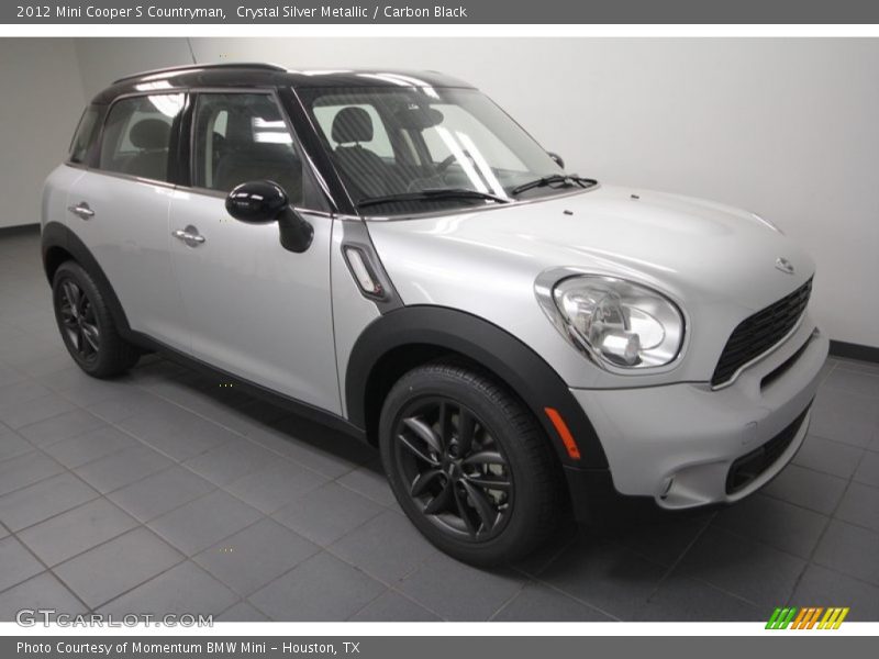 Crystal Silver Metallic / Carbon Black 2012 Mini Cooper S Countryman