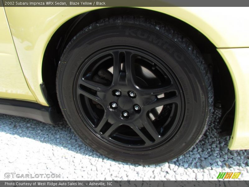  2002 Impreza WRX Sedan Wheel