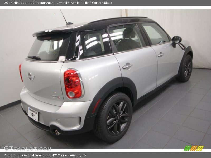 Crystal Silver Metallic / Carbon Black 2012 Mini Cooper S Countryman