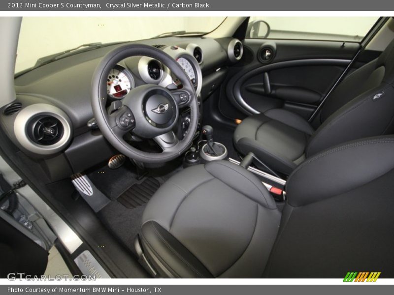 Crystal Silver Metallic / Carbon Black 2012 Mini Cooper S Countryman