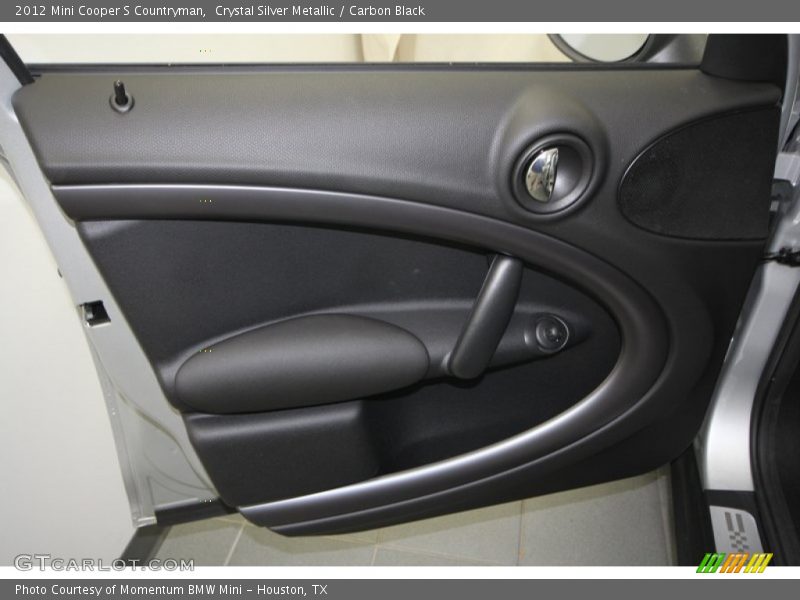 Crystal Silver Metallic / Carbon Black 2012 Mini Cooper S Countryman